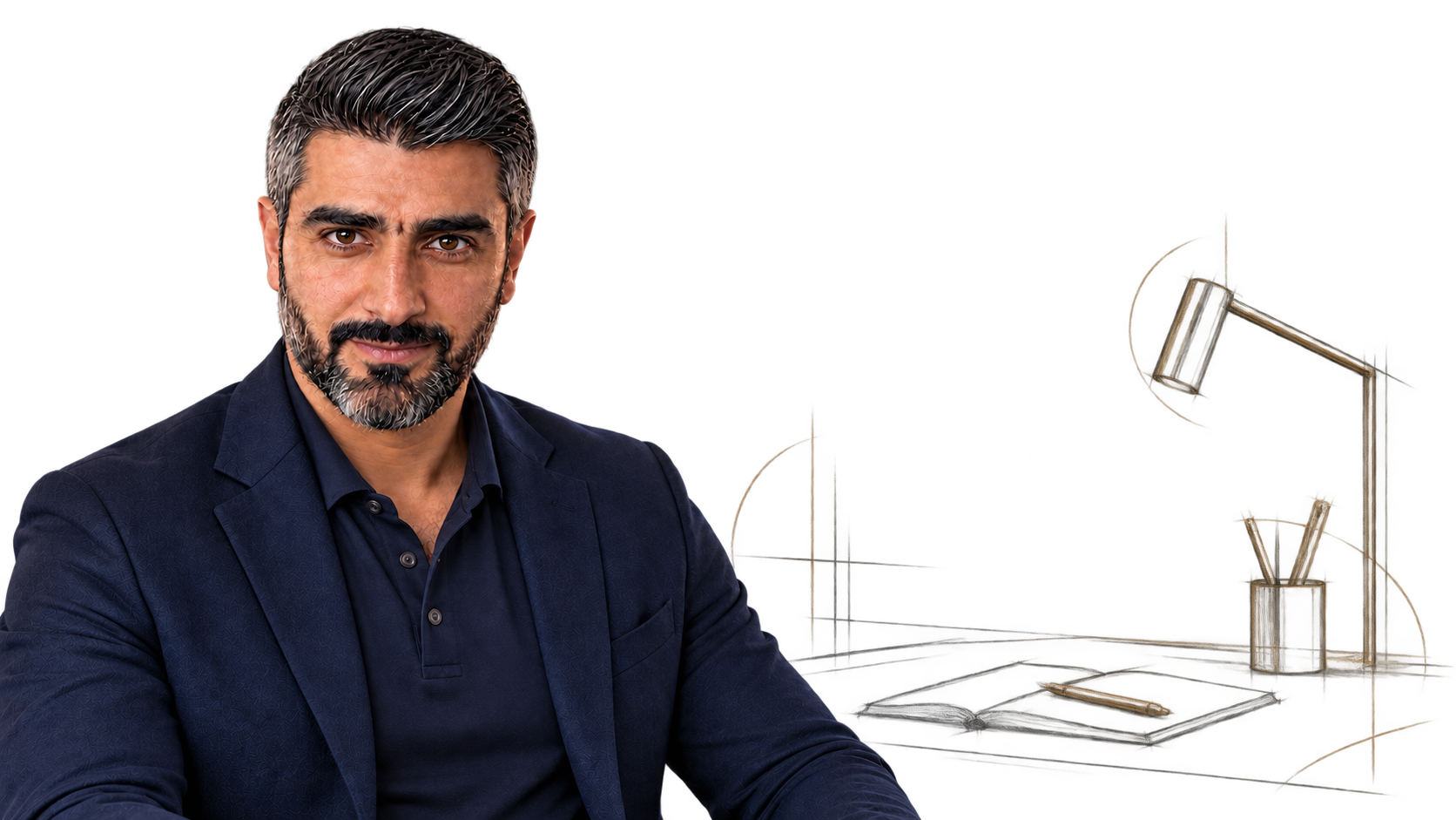 غسان في مساحة العمل